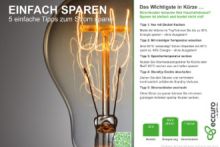 Einfach Sparen - 5 einfache Tipps zum Strom sparen