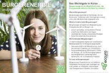 Bürgerenergie - unabhängig, nachhaltig und bezahlbar