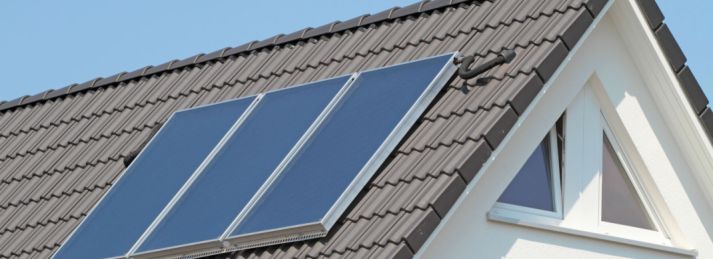 Förderung der Solarthermie auf dem Dach